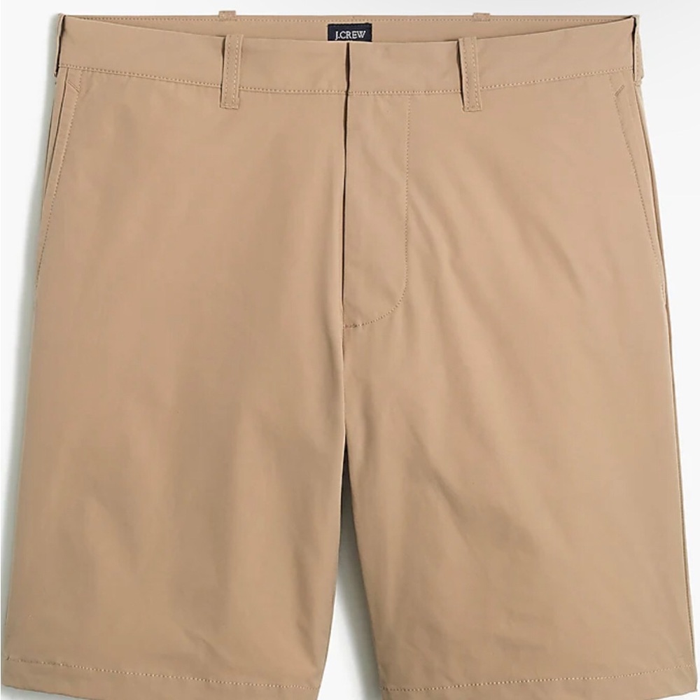 J Crew Tech Short In Khaki View 2